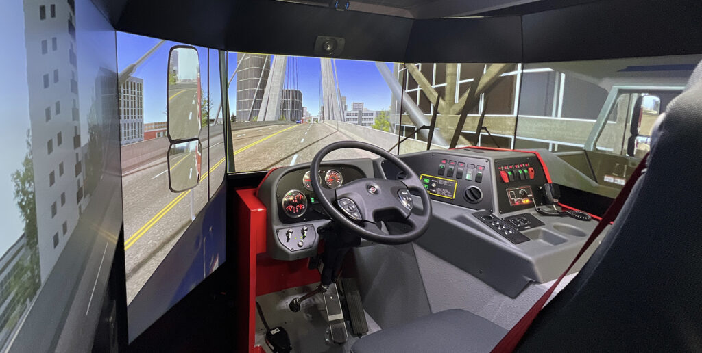 Idaho Fire Service Technology Simulator 5th Wheel Trailer - Inside